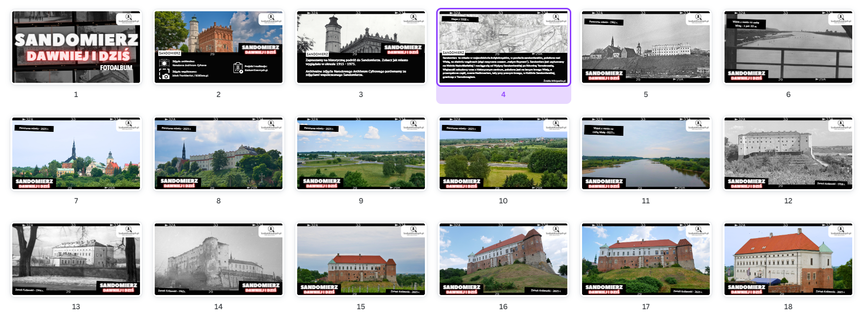 Sandomierz – Dawniej i dziś - Fotoalbum 2 Sandomierz – Dawniej i dziś - Fotoalbum - obrazek 2