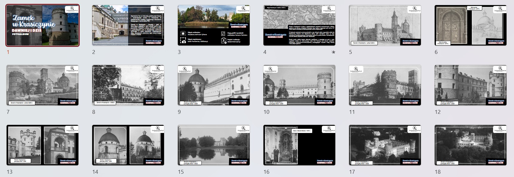 Zamek w Krasiczynie – Dawniej i dziś 2 Zamek w Krasiczynie – Dawniej i dziś - obrazek 2