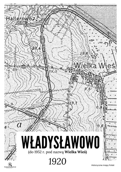 Władysławowo 1920 – Plakat do samodzielnego wydrukowania