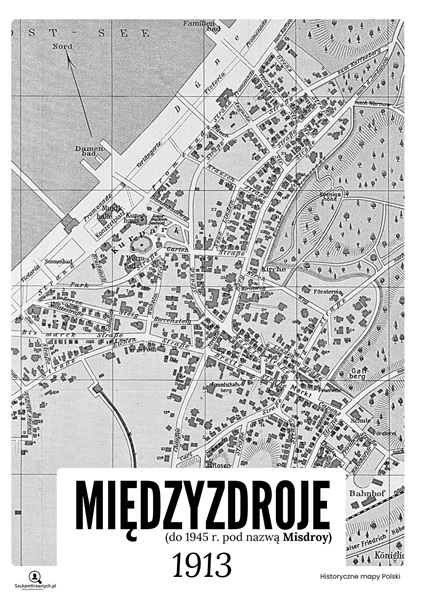 Międzyzdroje 1913 – Plakat do samodzielnego wydrukowania