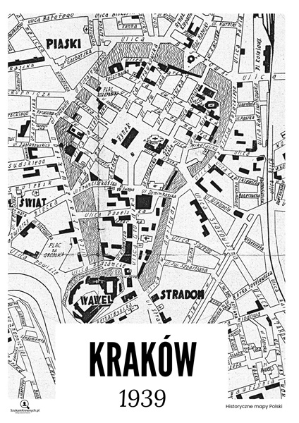 Kraków 1939 – Plakat do samodzielnego wydrukowania