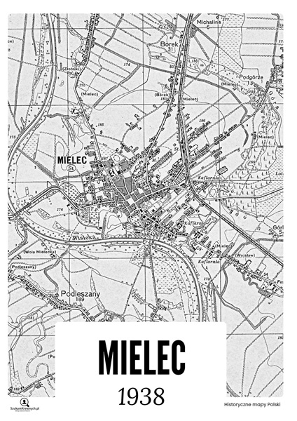 Mielec 1938 – Plakat do samodzielnego wydrukowania