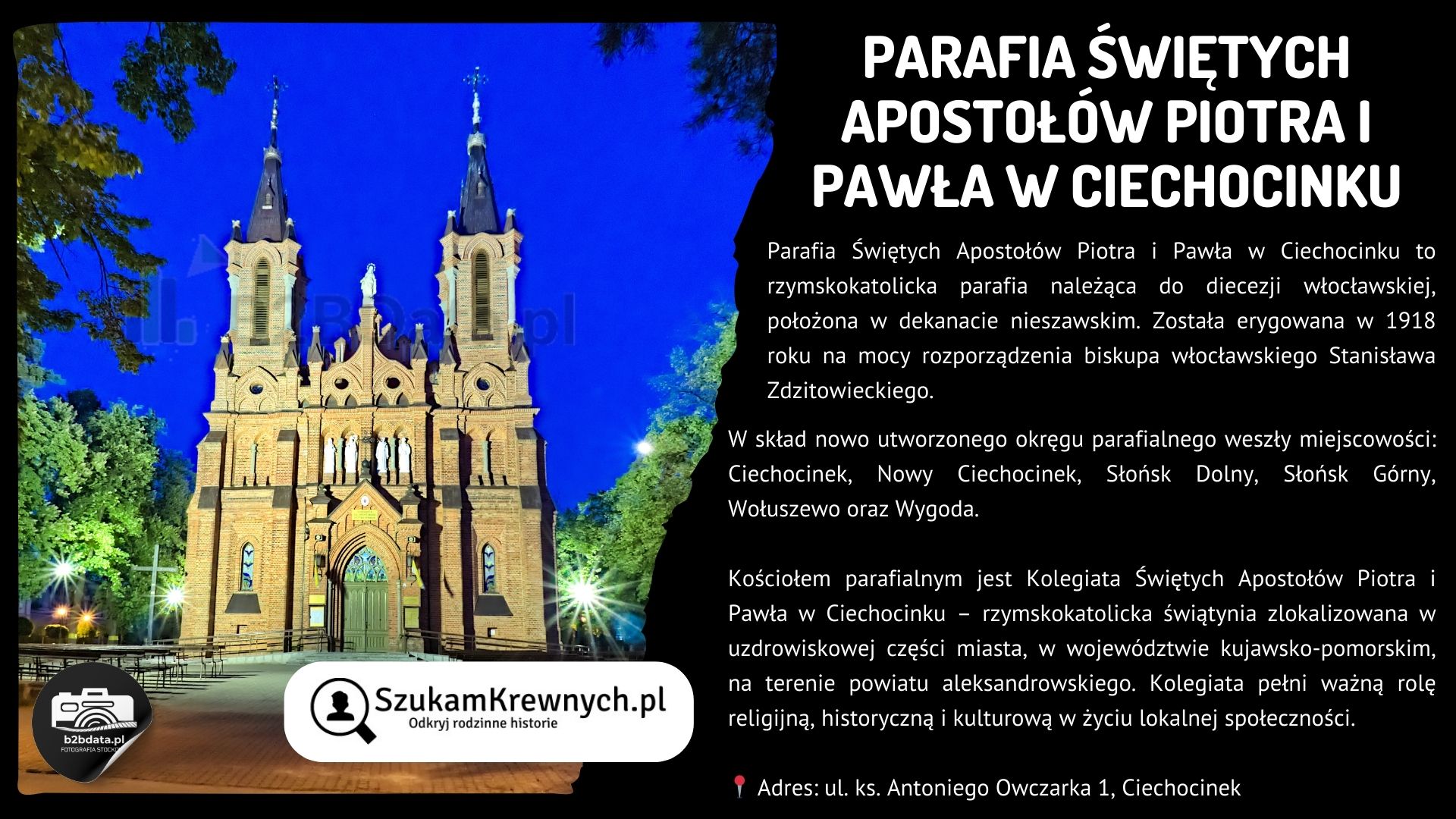 Proboszczowie i kapelani Parafii Świętych Apostołów Piotra i Pawła w Ciechocinku