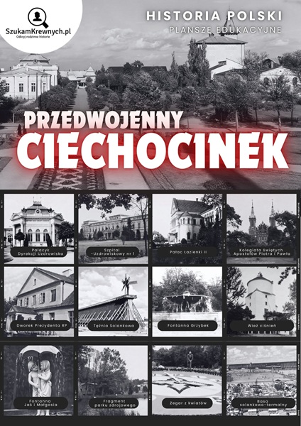 Przedwojenny Ciechocinek  – Plakat do samodzielnego wydrukowania