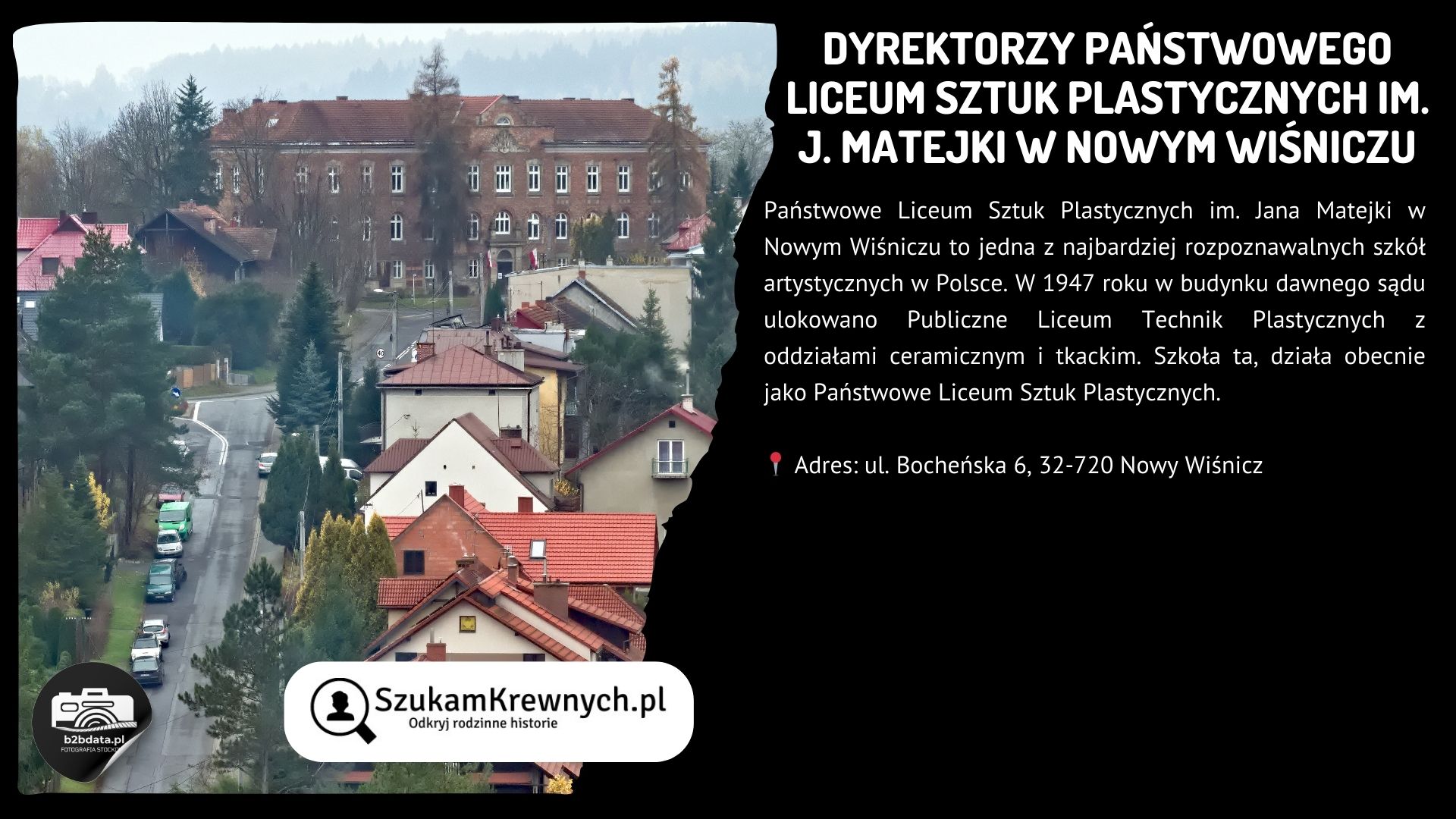 Dyrektorzy Państwowego Liceum Sztuk Plastycznych im. J. Matejki w Nowym Wiśniczu