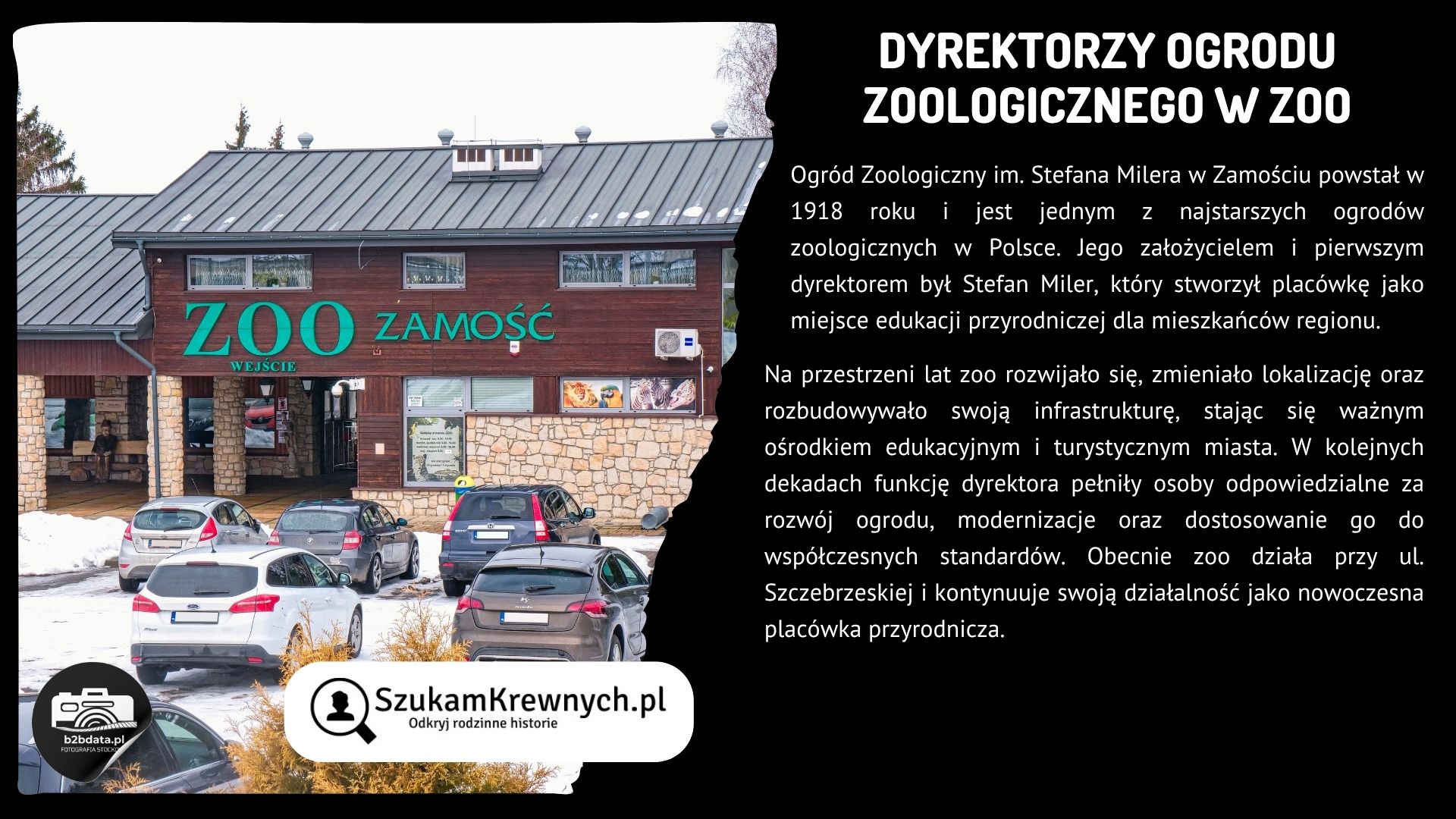 Dyrektorzy ogrodu zoologicznego w Zamościu