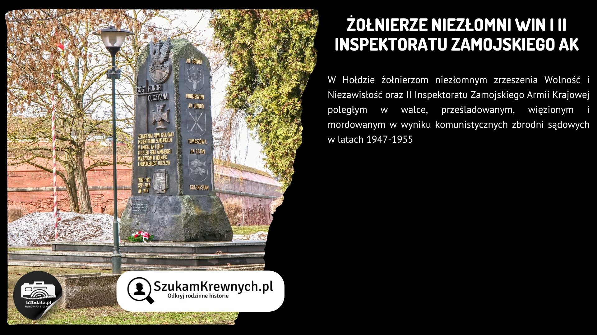 Read more about the article Żołnierze Niezłomni WiN i II Inspektoratu Zamojskiego AK